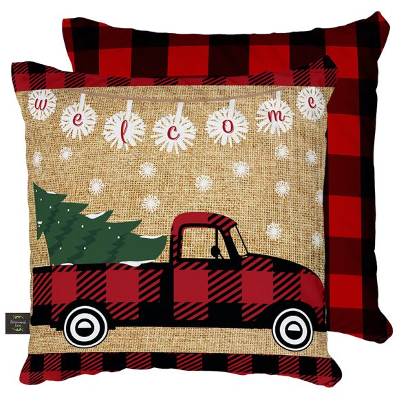 Outdoor Christmas Pillow