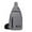 Gris, variante sur Sacs Bandoulière pour Femmes Sac à Bandoulière Sac d'Épaule Petit Sac à Bandoulière Poitrine Bandoulière Sac à Bandoulière Étanche Sangle de Sac de Voyage pour Hommes Femmes Garçons avec Trou pour Écouteurs