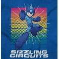 thumbnail image 2 of Video Game Mega Man Sizzling Circuts Romper Boys or Girls Infant Baby Brisco Brands 12M, 2 of 6
