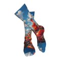 thumbnail image 4 of Yiaed Tomato Field Bottle Print Great elasticity Adult Stockings Sports socks for Men and Women-One Size, 4 of 8