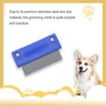 thumbnail image 4 of Greeniant Removedor de pelo Lágrima Eliminación de manchas Suministros para gatos de acero inoxidable Peines antipulgas Suministros para perros Greeniant PT003776-00, 4 of 6