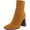 Chestnut Suede, variant on Sam Edelman Womens Ivette Suede Square Toe Ankle Boots