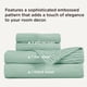 thumbnail image 2 of Juego de sábanas Bedsure California King de 4 piezas, color verde menta suave, 2 of 9