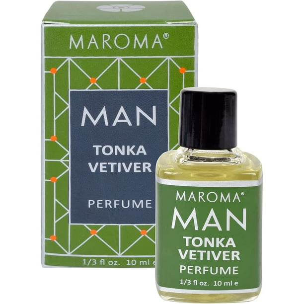 Perfume Maroma Tonka Vetiver 10 ml para el cuidado corporal