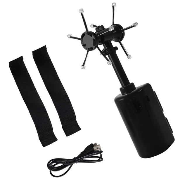 Vogacara Juguete giratorio luminoso, píldora en espiral, juguetes eléctricos, generador de píldoras en ajustable, juguete divertido Juguetes Vogacara FN005512-00