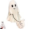 thumbnail image 2 of Fantasma Halloween Que Camina Perro Resina Regalo Creativo para Amigos (niño 15 Cm), 2 of 7