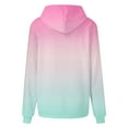 thumbnail image 4 of NTACZA Sweatshirts for Women Green Long Sleeve Pullover Ombre Hoodies Sweatshirt for Girls 5x, 4 of 4