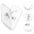 thumbnail image 2 of Miangastore 6pcs Wall Pee Pad Holder Dog Potty Training Pad Holder Sticky Pee Pad Wall Clip Transparent Adhesive Clips For Hanging Pee Pad Dog Training Pad, 2 of 9