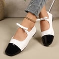 thumbnail image 6 of longantii Mary Jane Shoes for Women Slip on Dressy Ballerina Flats 2026 New Comfy Non-Slip Shoes for Office Casual Work White, 6 of 6
