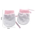 thumbnail image 5 of iaksohdu 1 Pair Infant Mittens Adjustable Design Breathable Unisex Baby Anti-scratch Gloves Baby Supplies, 5 of 8