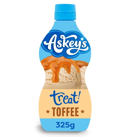 Askeys Treat Toffee Sauce 325G, Imported from Britain