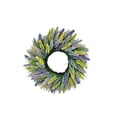 thumbnail image 2 of 20'' Spring Wreath Artificial Flower Wreath with Green Leaf for Front Door Window Wall Wedding Garden Home Decorations, 2 of 11