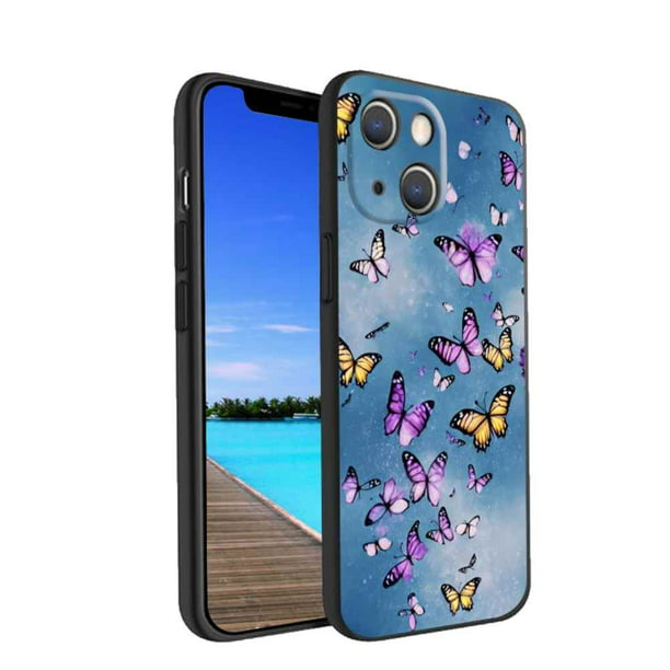Butterfly-aesthetic-6-42 phone case for iPhone 13 - Walmart.com