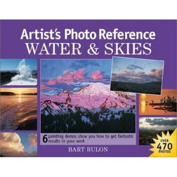 Pre-Owned Artist's Photo Reference: Water & Skies (Hardcover) 1581801653 9781581801651