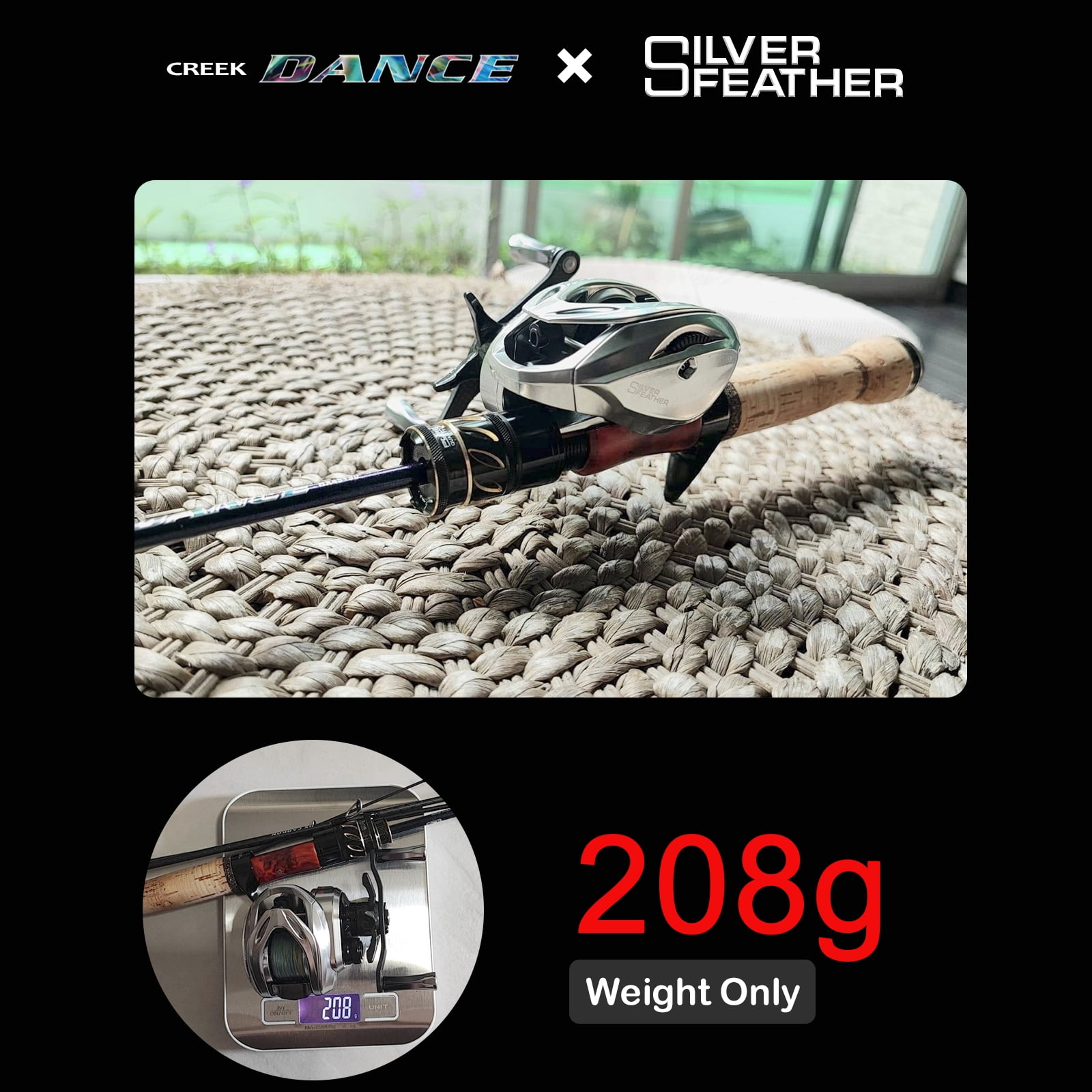 PURELURE CREEK DANCE Trout Rod BFS Fishing Casting UL Spinning FUJI Guide Light Travel Rod Stream Ejection Fishing Lure Rod