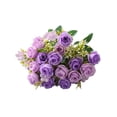 thumbnail image 6 of Mdesiwst 1 Bouquet Artificial Rose 10 Forks Exquisite Lifelike Easy Care Decorative Simulation Flower, 6 of 8