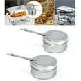 thumbnail image 4 of Transemion Fondue Burner Spirit Burner With Cover For Buffet Food Warmer Burning, 4 of 6