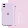 thumbnail image 1 of Funda para iPhone para iPhone 12 11 Pro Max 11Pro 12Pro 7 8 Plus Xr XsMax Xr Borde cuadrado de silicona real con terciopelo Gao Jiahui unisex, 1 of 2