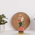 thumbnail image 3 of Virgin Mary Statue Resin Desktop Madonna Shape Statue Church Desktop Religious Decor, 3 of 8