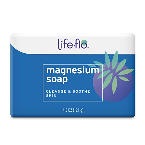 Lifeflo Magnesium Bar Soap Super Concentrated with Calming Magnesium
