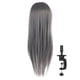 thumbnail image 2 of Muñecas de maniquí, cabeza de práctica de 2 colores, cabeza de entrenamiento, cabeza de práctica de peluquería, funcionamiento suave, 2 of 5