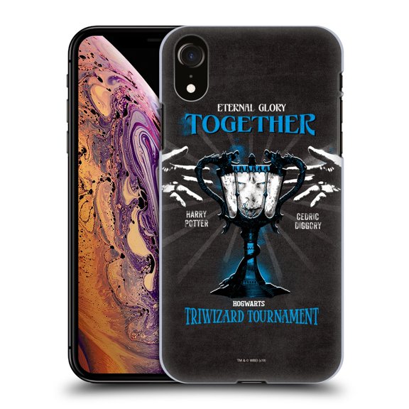 Head Case Designs Officially Licensed Harry Potter Goblet Of Fire I Triwizard Cup Harry Cedric Hard Back Case Compatible with Apple iPhone XR