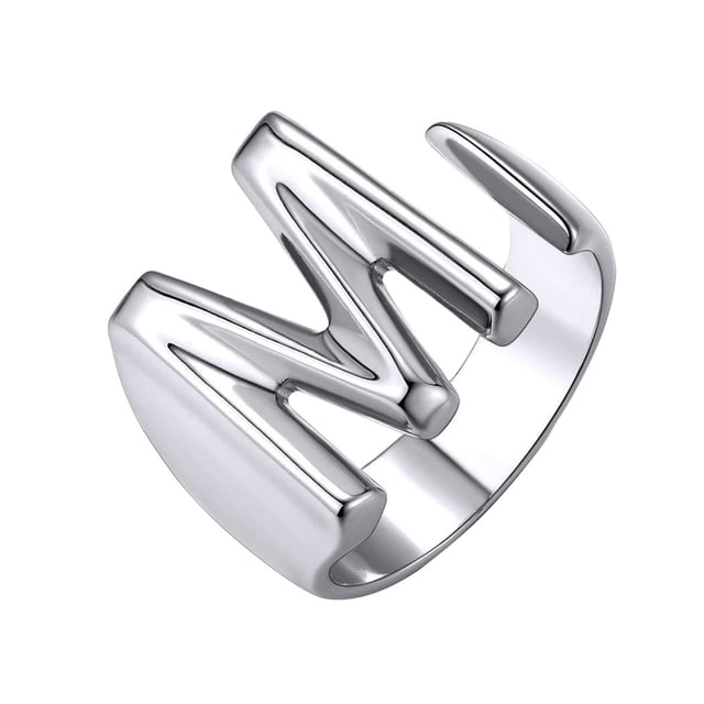 Xihbxyly Joyería de Moda para Mujer con 26 Letras Abiertas