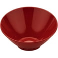 thumbnail image 2 of G.E.T. B-792-RSP Angled Cascading Serving Bowl for Salads, Rice and Dessert, 24 Ounce / 9.25", Red, 2 of 3