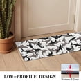 thumbnail image 3 of Gray Camo Shark Silhouette Pattern Door Rugs,Washable Non Slip Door Mats Indoor,Decorative Door Mats,Entry Mat Indoor for Entrance,Bedroom,Kitchen,Bathroom,16"x47", 3 of 6