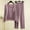 Hot Pink, variant on Womens Soft Modal Pajamas Lounge Set Stretch Loose Pj 3Pc Long Sleeve Cardigans and Camisole with Long Pants Sleepwear