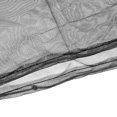 thumbnail image 4 of Unique Bargains 77.2 Inch Adjustable Drawstring Feather Catcher Airy Skirt Mesh Bird Cage Net Cover, Black, 4 of 5