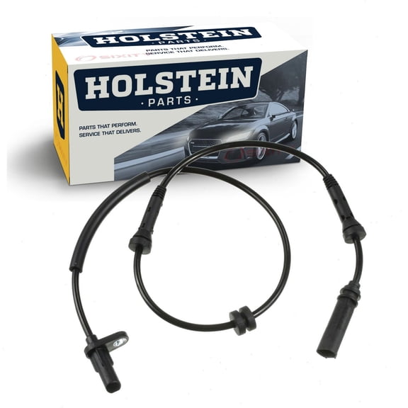 Holstein Front ABS Wheel Speed Sensor compatible with BMW 328i xDrive 2013