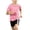 Pink, variant on Miqool Boys 2-Piece Summer Athletic Sets Quick Dry Short Sleeve Elastic Waist Shorts Lightweight Sports Sets 1-15 Years