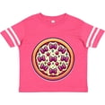 thumbnail image 3 of Inktastic Coquette Bow Funny Pizza Girls Toddler T-Shirt, 3 of 5