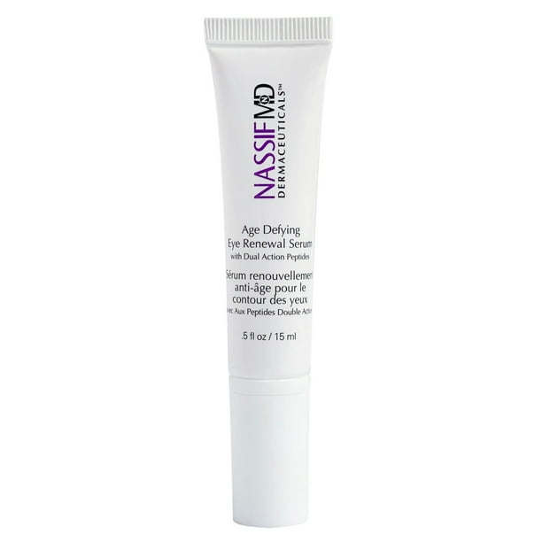 NassifMD Eye Renewal Eye Wrinkle Cream Crema para ojos antienvejecimiento para mujeres Crema reafirmante para ojos Crema debajo de los ojos Ojeras e hinchazón Crema para ojos iluminadora