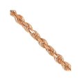 thumbnail image 4 of 14K Rose Gold 1.75mm Diamond Cut Rope with Lobster Clasp Chain Necklace Size 24, 4 of 4
