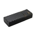 thumbnail image 4 of de costura portátil, caja de almacenamiento, dedal, cinta métrica, hilo, tijera, costura, herramientas de reparación para viajes, adultos, Negro Hugo Agujas de hilo de coser, 4 of 10
