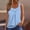 Sky Blue, variant on Zedker Tank Tops for Womens Loose Fit V Neck Ruched Sleeveless Tops Casual Basic Banded Shirts Black L