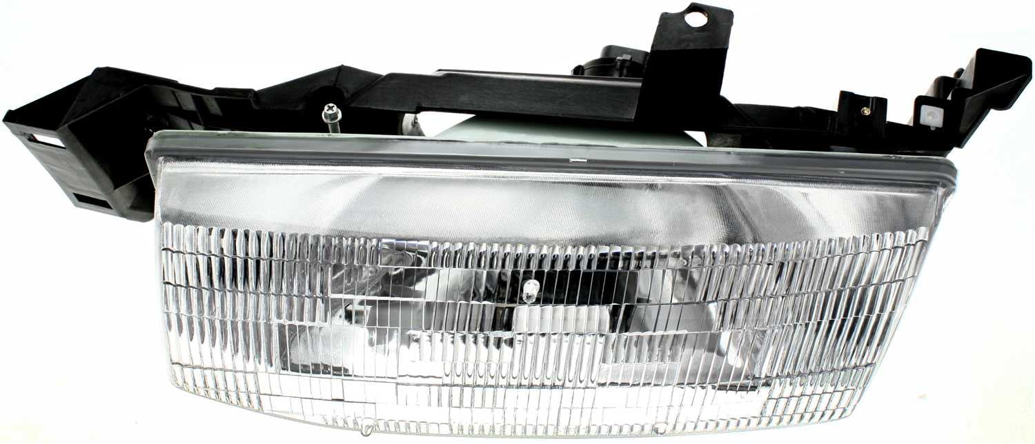 Headlight Compatible With 1991-1996 Ford Escort Left Driver Halogen With bulb(s)