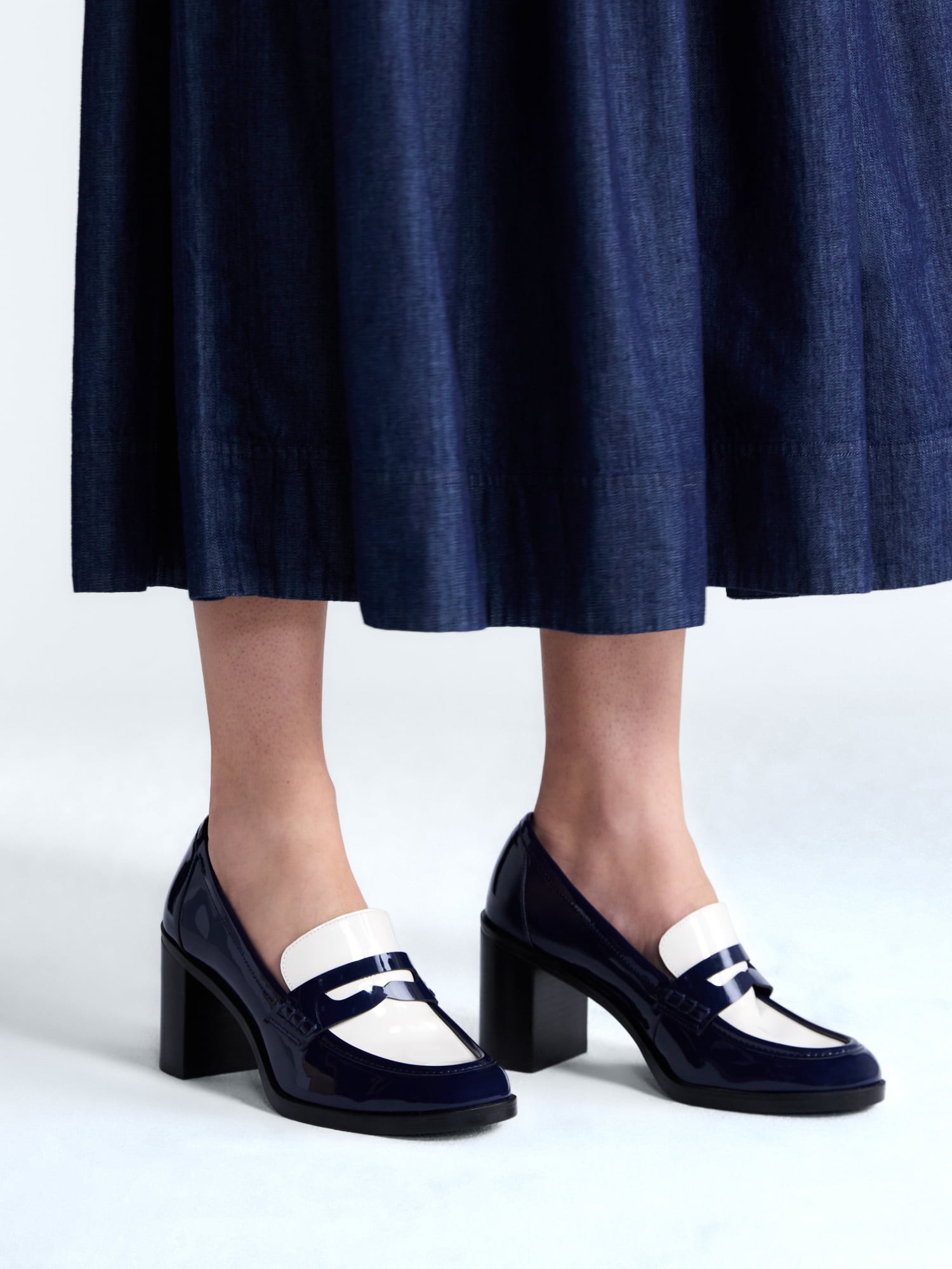 Free Assembly Women's Heeled Loafers