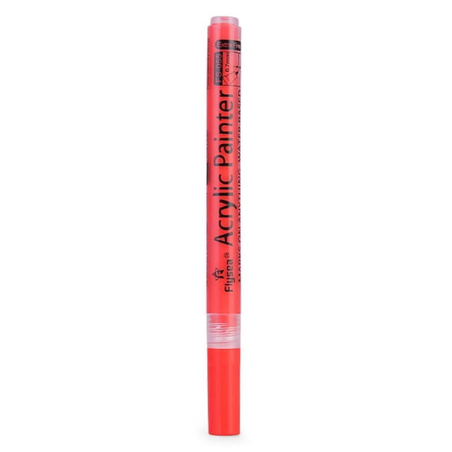 Bolígrafo de golf Tinta acrílica Bolígrafo que cambia de color colorido para regalo de golfistas (rojo)