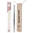 thumbnail image 2 of Mandala Crafts Reusable Titanium Chopstick Set with Case for Adults and Kids; Portable and Dishwasher Safe, 2 of 7