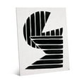 thumbnail image 1 of Mouth Shapes Black On White | 16" x 20" Metal Wall Art, 1 of 1