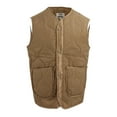 thumbnail image 1 of John Ownbey Company Men's Woobie Vest, Poncho Liner Quilted Puff Vest, Made in USA, Coyote, Size 2X-Large, 1 of 1