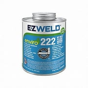 Ez Weld Pipe Cement,16 fl oz,Blue EZ32203N