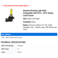 thumbnail image 2 of Daytime Running Light Bulb - Compatible with 2013 - 2015 Toyota Land Cruiser 2014, 2 of 2