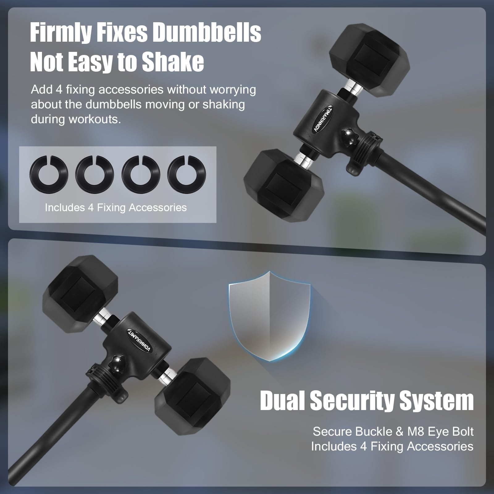 Dumbbell To Barbell Converter Bar  Ez Curl Adapter With 200lb Capacity Adjustable Weight For Home Fitness Fits Standard 1-1.5 Inch Handles Lifting