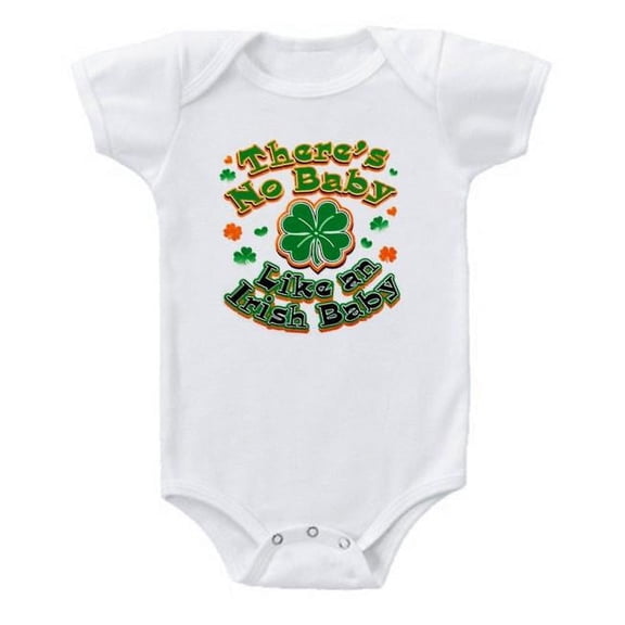 Irish Shamrock Baby Bodysuit