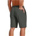 thumbnail image 5 of LONKITO Mens Casual Shorts with Pockets Classic Slim Fit Summer Shorts Elastic Waist Drawstring, 5 of 7
