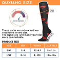 thumbnail image 3 of 6 Pairs Copper Compression Socks for Women & Men Circulation 15-20 mmhg - Better Blood Flow, Swelling, Best Support for Medical, Running, Nursing, 3 of 7